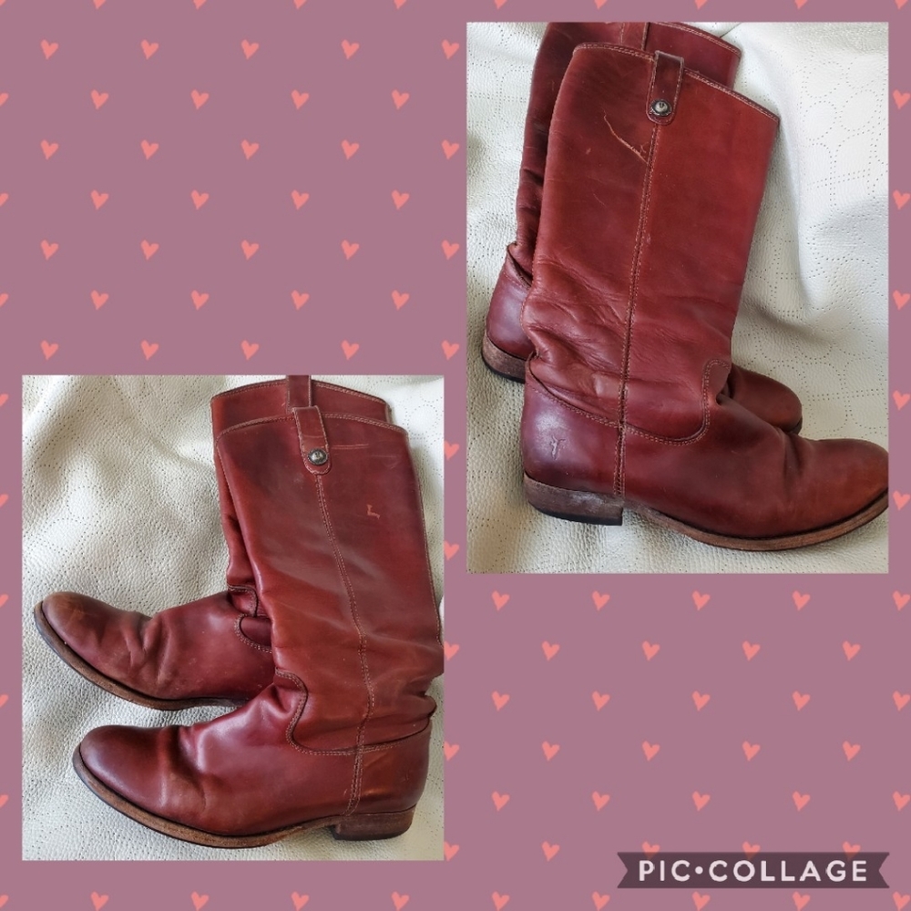 Vintage Frye Pull On Boots, similar to Anna - Picture 2 of 9